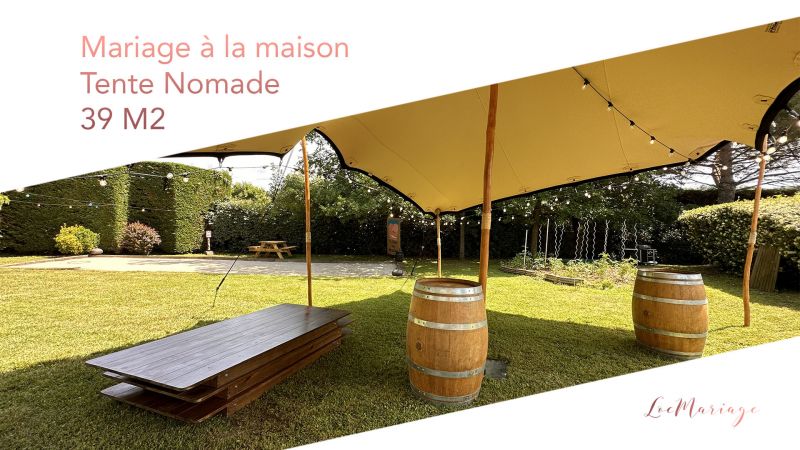 Une location de tente nomade 39m2 - dans la drôme