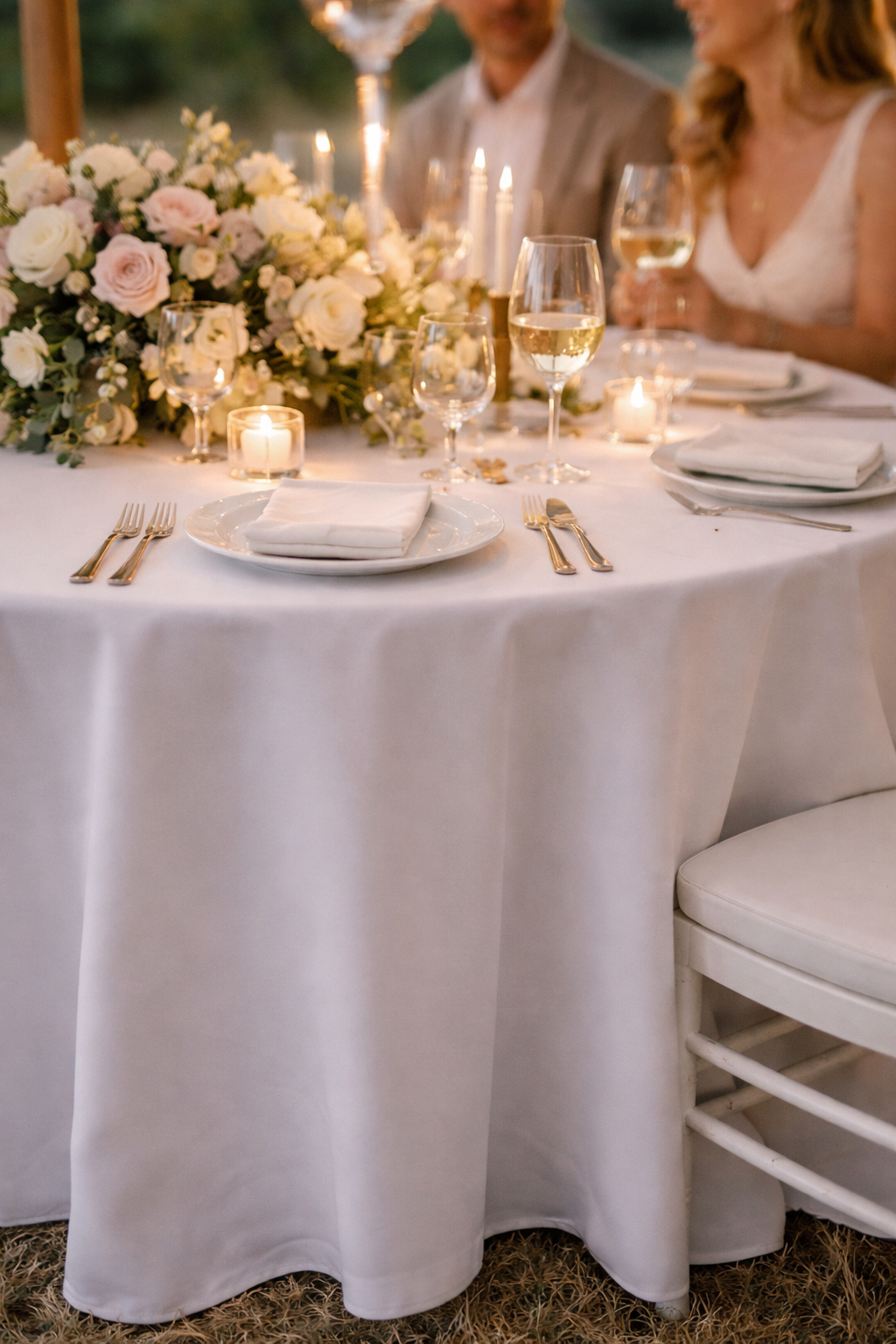 Un plan de prêt de nos nappes.