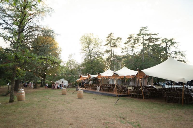 Mobilier champêtre mariage