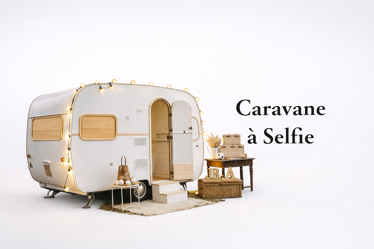 Caravane à selfie à louer pour vos évènements.