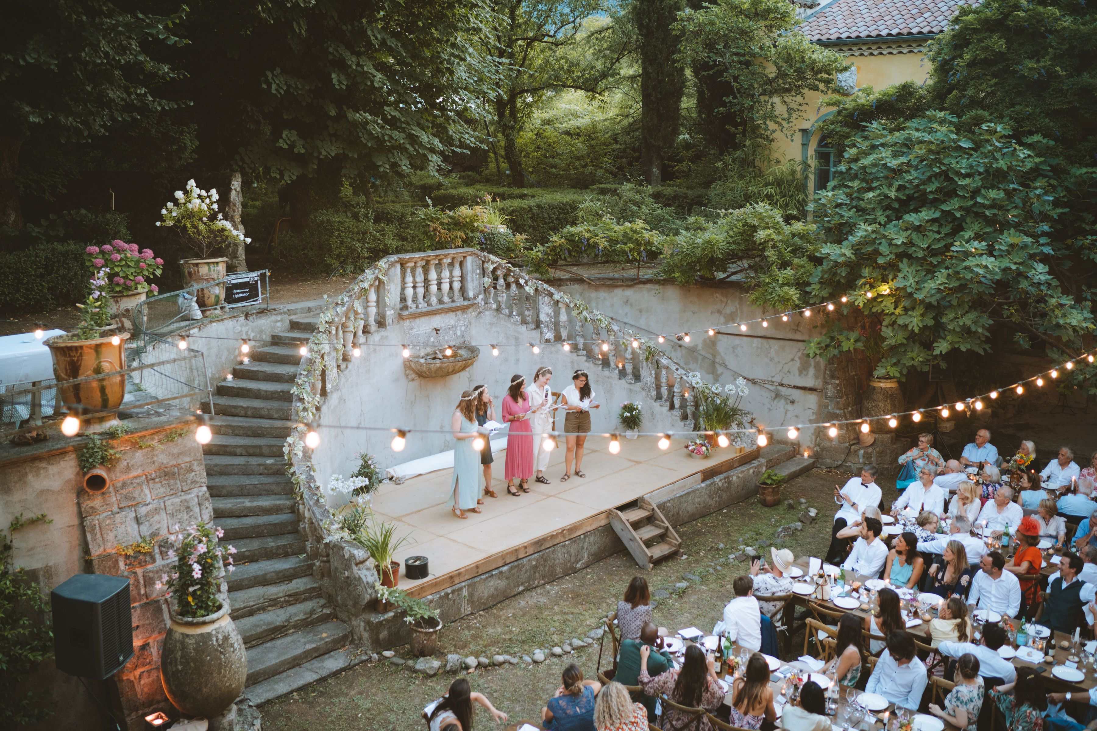 Camille et Hugues mariage à la maison