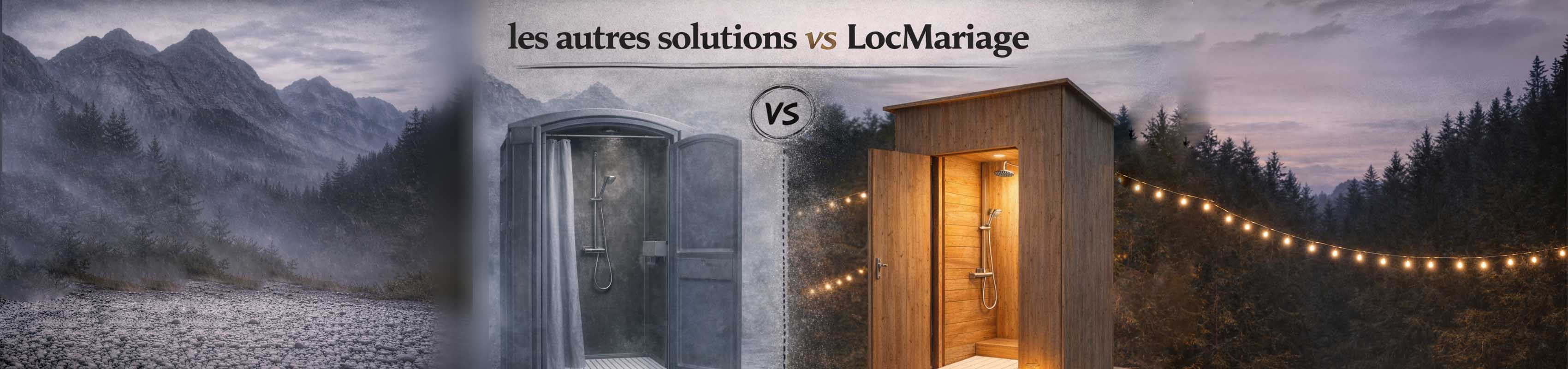 Location douche mariage