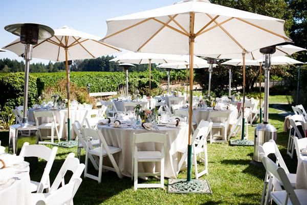 Parasols mariage multiples