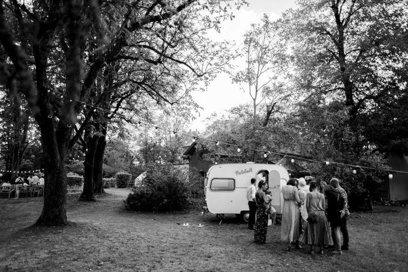 Salon de jardin ambiance mariage