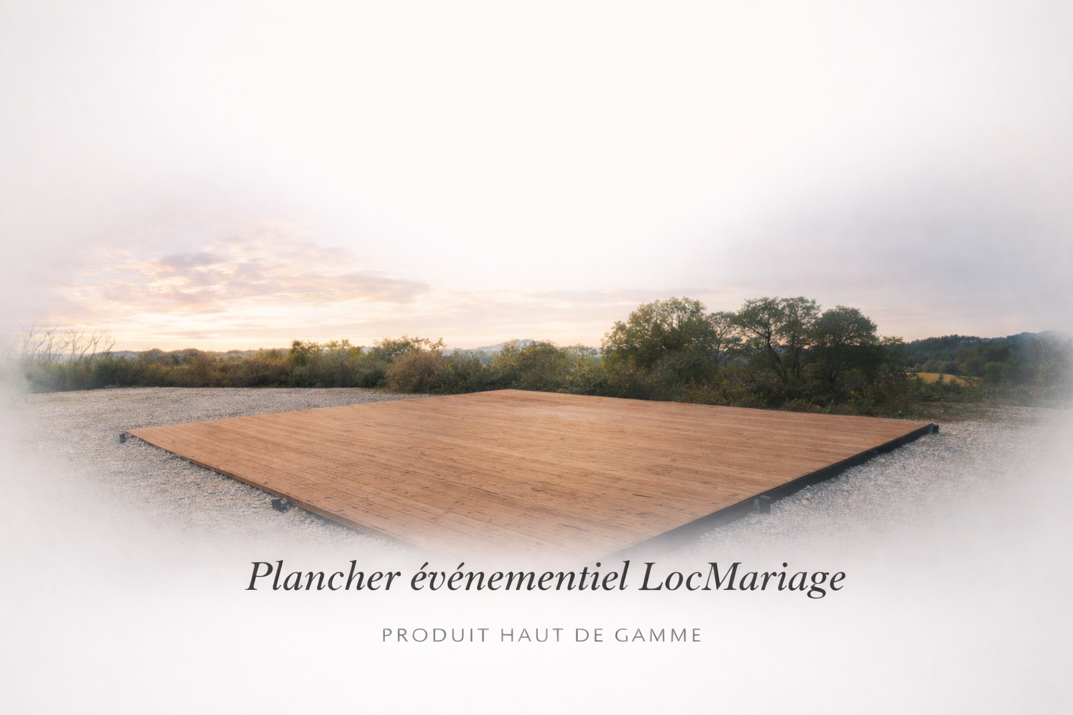 Plancher événementiel.