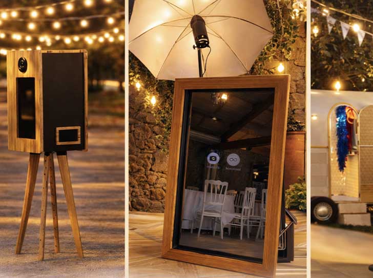 Borne à Selfie / Miroir / Caravane