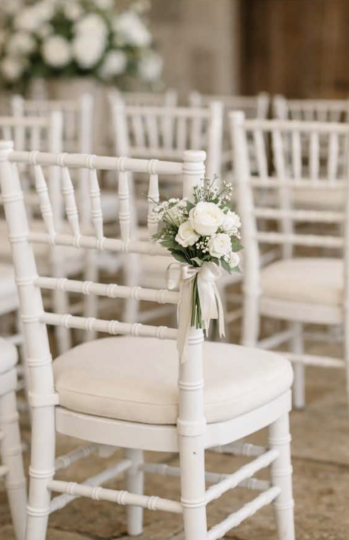 Chaise Chiavari blanche
